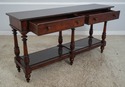 62421EC: HENREDON Acquisitions Marble Top Console 