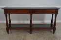 62421EC: HENREDON Acquisitions Marble Top Console 