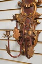 F66576EC: Pair Venetian 3 Arm Candelabra Wall Scon