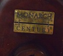 66482EC: CENTURY Monarch Collection Mahogany Pedes