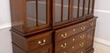 F70708: STICKLEY Mahogany 4 Door Breakfront Bookca