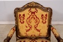L70950: Pair Of SOUTHWOOD Louis XV Style Fauteuil 