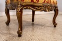 L70950: Pair Of SOUTHWOOD Louis XV Style Fauteuil 