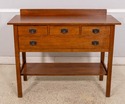 71009: STICKLEY Mission Oak Arts & Crafts 4 Drawer