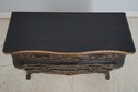 L66570: Italian Baroque Painted Finish 3 Drawer Co