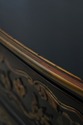 L66570: Italian Baroque Painted Finish 3 Drawer Co