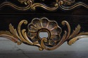 L66570: Italian Baroque Painted Finish 3 Drawer Co