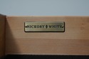 66367EC: HICKORY WHITE Banded Mahogany TV Bedroom 