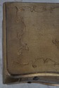 L66505EC: Italian Gold Gilt 2 Drawer Carved Commod