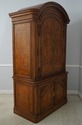 66333EC: KARGES Burl Elm Bedroom TV Armoire Cabine