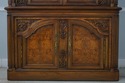 66333EC: KARGES Burl Elm Bedroom TV Armoire Cabine