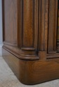 66333EC: KARGES Burl Elm Bedroom TV Armoire Cabine