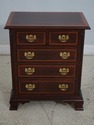 L66632EC: STICKLEY 4 Drawer Banded Mahogany Nights