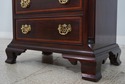 L66632EC: STICKLEY 4 Drawer Banded Mahogany Nights