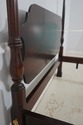 70842: STICKLEY Queen Size Mahogany Canopy Poster 