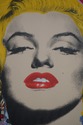 F71025: STEVE KAUFMAN Marilyn Monroe Pop Style Oil