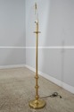 F62242EC: Reeded Brass Column Floor Lamp