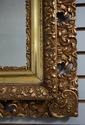 F62175EC: Ornate Rectangular Gold Framed Mirror