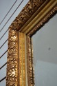 F62175EC: Ornate Rectangular Gold Framed Mirror