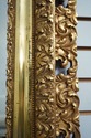 F62175EC: Ornate Rectangular Gold Framed Mirror