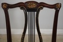 L62124EC: Set of 6 HENKEL HARRIS Lyre Back Mahogan