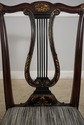 L62124EC: Set of 6 HENKEL HARRIS Lyre Back Mahogan