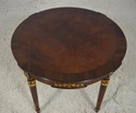 66347EC: KARGES French Louis XVI Round Lamp Table