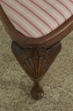 57728EC: Walnut High Quality Queen Anne Style Side