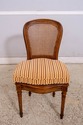 L70666: Set of 4 Louis XV Mahogany Cane Side Chair