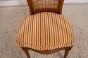 L70666: Set of 4 Louis XV Mahogany Cane Side Chair