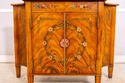 L70554: Adams Style Paint Decorated 2 Door Server 
