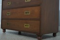 70725: BAKER Campaign Style 2 Over 3 Drawer Chest