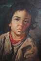 F70743: G.BRUGOLIN Vintage Oil Painting On Canvas 