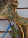 F70677: Venetian C.1930s Paint Decorated Large Dec