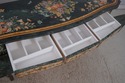 70696: Venetian Marble Top Paint Decorated Console