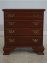70715: Pair ETHAN ALLEN Cherry 4 Drawer Nightstand