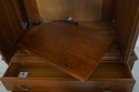70622: STICKLEY Cherry 2 Door TV Armoire Cabinet