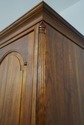 70622: STICKLEY Cherry 2 Door TV Armoire Cabinet