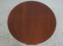 70257: STICKLEY Mission Style Cherry Round Lamp Ta