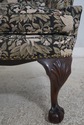 70704: Antique Ball & Claw Mahogany Tapestry Wing 