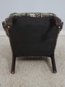 70704: Antique Ball & Claw Mahogany Tapestry Wing 