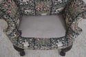 70704: Antique Ball & Claw Mahogany Tapestry Wing 