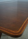 L70733: LARRY CROSSMAN Bench Made Mahogany Dining 