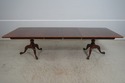 L70733: LARRY CROSSMAN Bench Made Mahogany Dining 