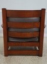 70747: STICKLEY Mission Oak Eastwood Leather Armch