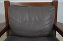 70747: STICKLEY Mission Oak Eastwood Leather Armch