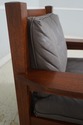 70747: STICKLEY Mission Oak Eastwood Leather Armch