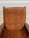 69933: STICKLEY Upholstered Large Mission Oak Rock