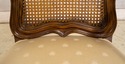 L70754: Set of 6 KARGES Louis XV Walnut Finish Can