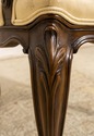 L70754: Set of 6 KARGES Louis XV Walnut Finish Can